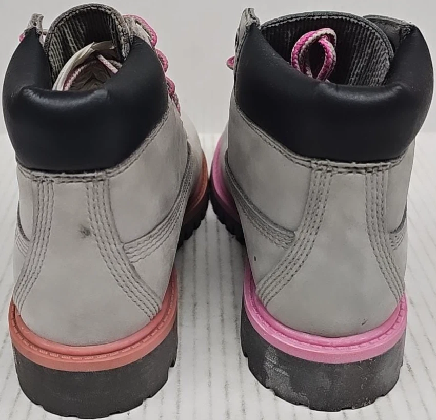 Timberland 6 Pulgadas Botas Premium Niños Talla 13 - PS Clásico Trigo Cuero Zapatos Foto 3 de 4