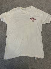 Hard Rock Cafe Cozumel Medium T-shirt White Graphic Print