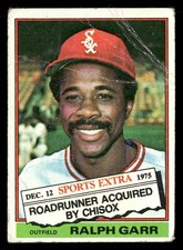 1976 Topps #410T Ralph Garr Traded
