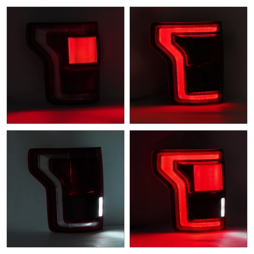 For Ford F150 F-150 2015-2017 w/Blind Spot Tail Light Lamp LED Driver Side Foto 4 de 4