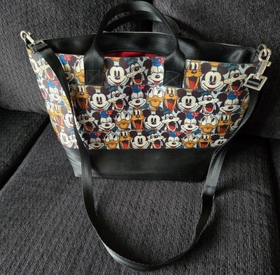 Disney Parks Harveys Mickey Best Friends Streamline Seatbelt Tote Bag Purse