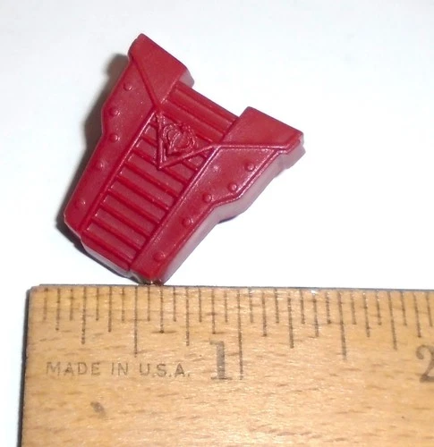 GI Joe Figure Accessory 2008 Cobra Crimson Guard      Backpack ( Dark Red )