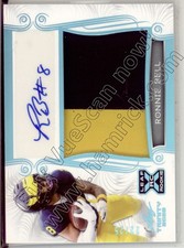 ronnie bell rookie draft auto jersey patch michigan wolverines college 2C #/25