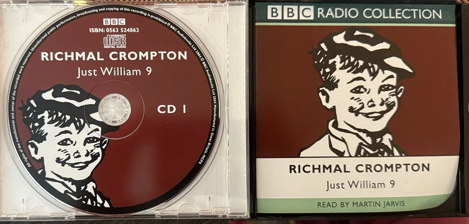 Just William 9 – BBC Radio Collection 3CD – Martin Jarvis – Richmal Crompton - Image 3 of 4