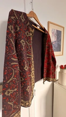Gilet vintage KENZO taille M coloré et fleuri - Photo 1/4