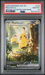 Pikachu ex 276/217 Ascended Heroes Special Illustration Rare Treekachu