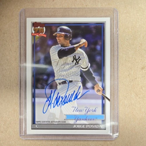 2026 Topps Series 1 Jorge Posada Red Foil (RAW)