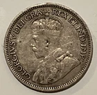 1936 George V Canada Silver 10 Cent Piece.