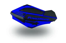 Powermadd Sentinel Handguard Kit For Kawasaki ATV (Blue/Black) w/ Tri Mount