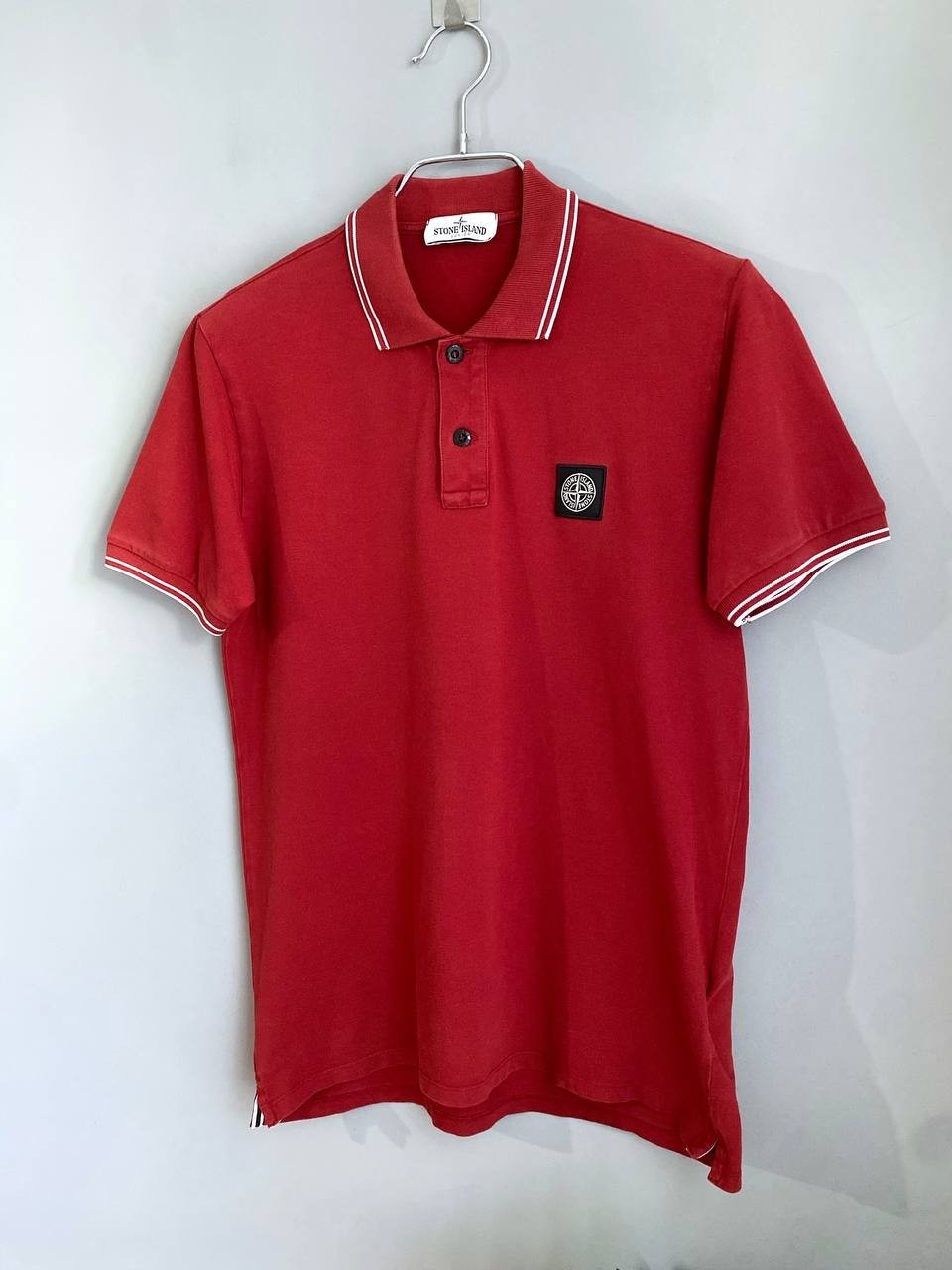 Stone Island Junior Patch Program Logo Polo T-Shi… - image 2