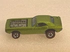 HOT WHEELS REDLINE BYE FOCAL/SHOWOFF YELLOW  ?  GREEN REPAINT