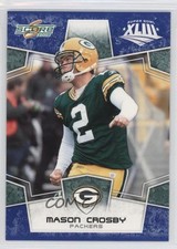 2008 Score Factory Set Blue Mason Crosby #116 0u7