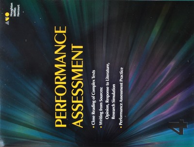 Performance Task Assessment Student Grade 4 (Journeys) by Houghton Mifflin Harc,