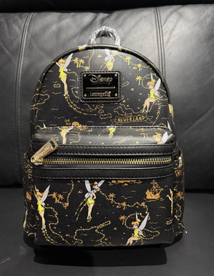 Loungefly Disney Tinker Bell Neverland Treasure Map Mini Backpack