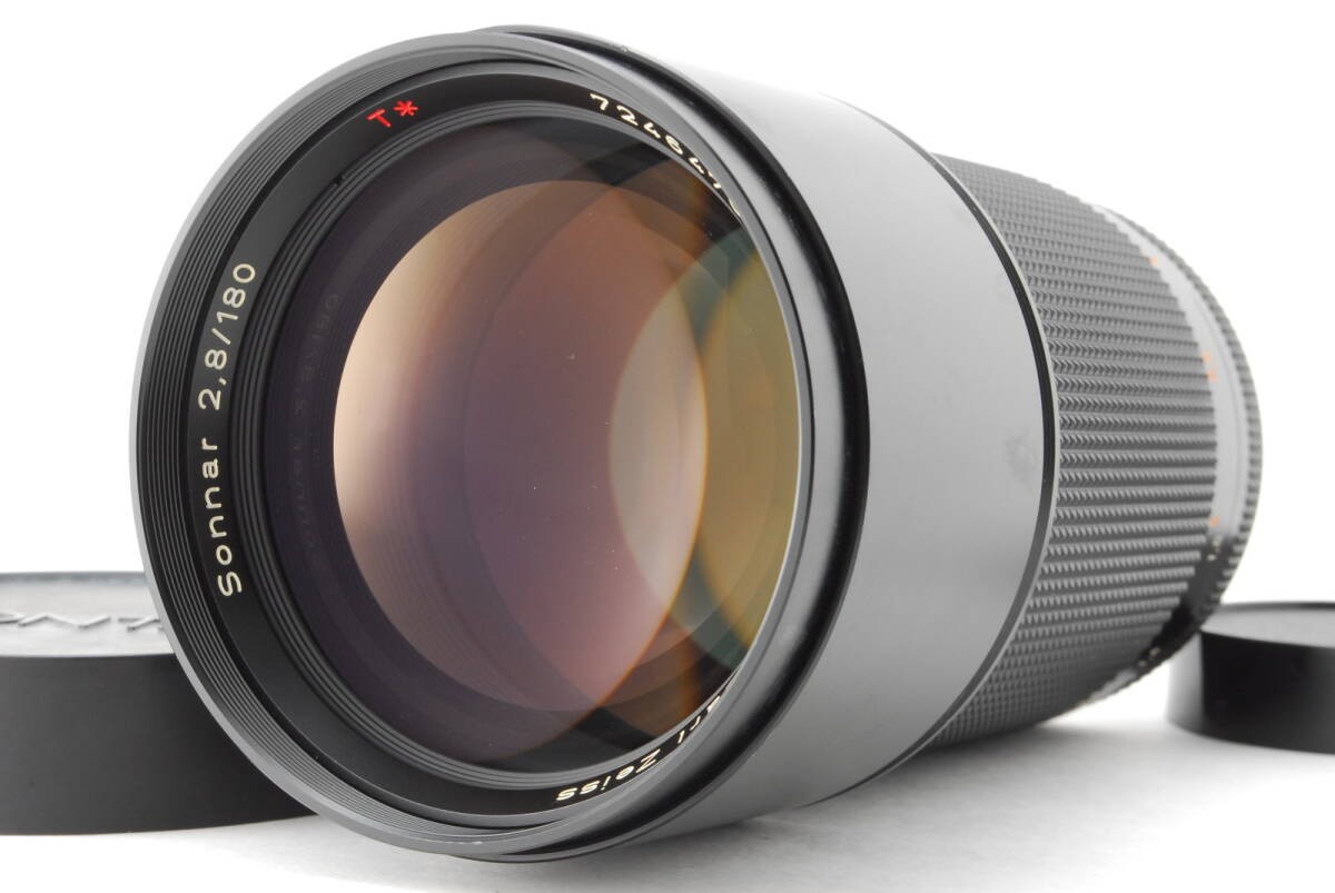Contax Carl Zeiss Sonnar T* 180mm F/2.8 MF Lens MMJ Lens for CY