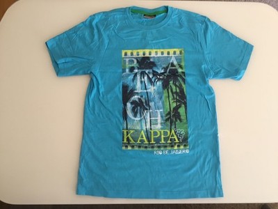 T-Shirt Herren. Marke: Kappa , Größe: S, Farbe: Cyan (Hellblau). Gebraucht 