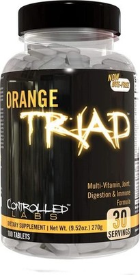 CONTROLLED LABS TRIAD Multimineral MultiVitamin Orange 180 Tabletten SUPER PREIS