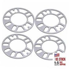Universal Wheel Spacers, 4 Pcs Universal Wheel Adapters for Most 4  5 Lug 5mm