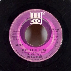 Jr-Walker-amp-The-All-Stars-Way-Back-Home-7-034-45-on-Soul-R-amp-B-Funk-VG