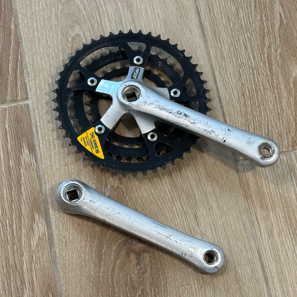 Shimano 200GS BioPace FC-M201 Crank Set 175mm Triple 48-38-28T A1