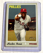 2019 Topps Heritage High Number #722- HECTOR NERIS Short Print SP
