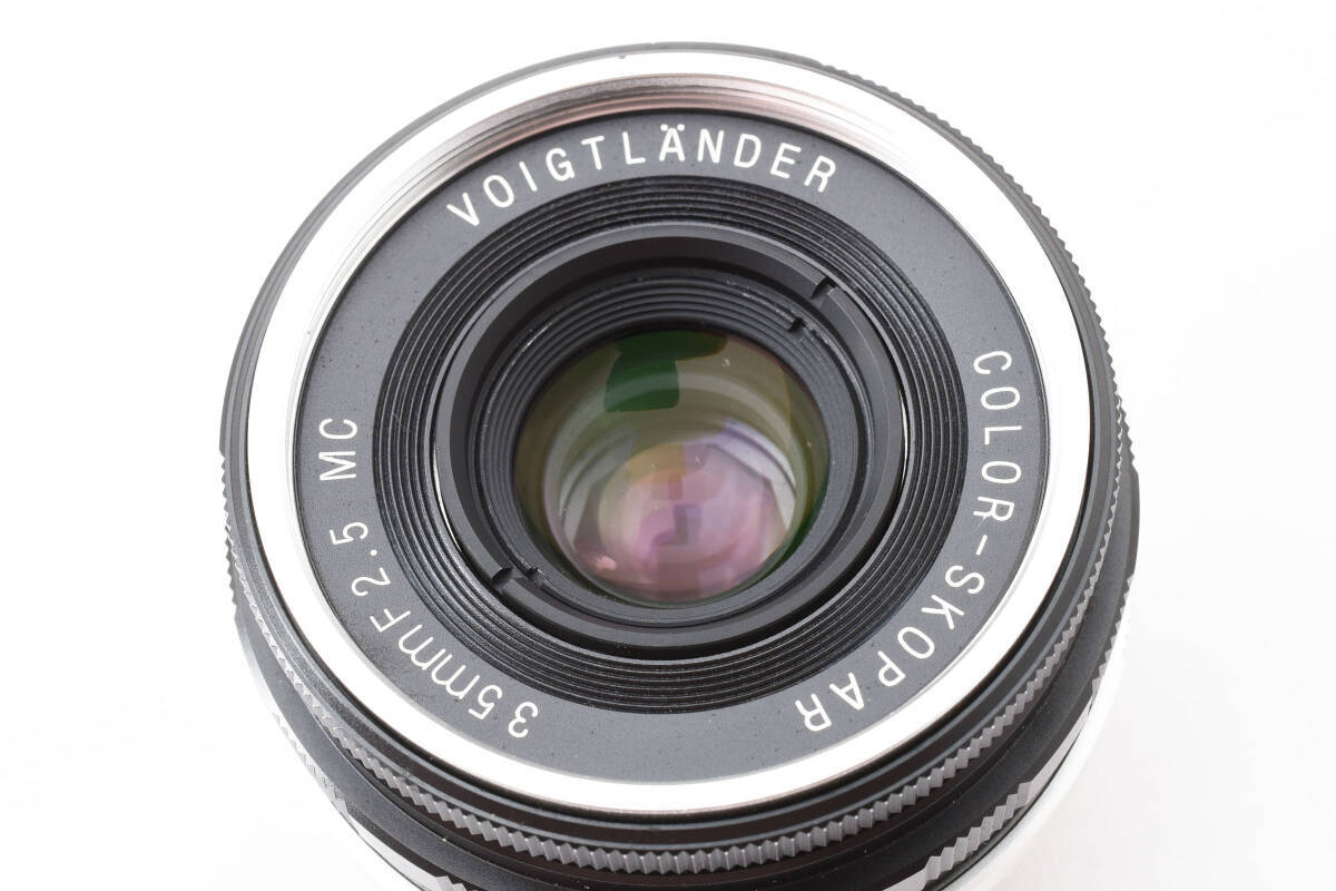 Voigtlander COLOR-SKOPAR 35mm f2.5 MC Lens Leica L39 LTM Voigtlander COLOR-SKOPAR 35mm f2.5 MC Lens Leica L39 LTM