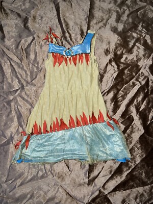 Disney Store Pocahontas Native American Girls Size M 7/8