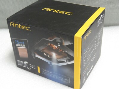 Antec C20 CPU Cooler Heatsink Fan Intel LGA 775/1150/1151/1155 AMD FM1/AM4/AM3