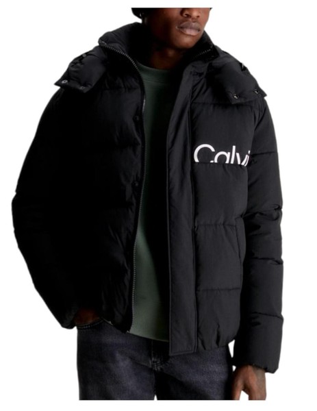 Calvin Klein Jeans Essentials Logo Jacket-Chaqueta de invierno-black beauty