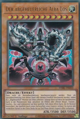 Der abgeheuerliche Alba Los DABL-DE010 Ultra Rare Darkwing Blast Yugioh Deutsch