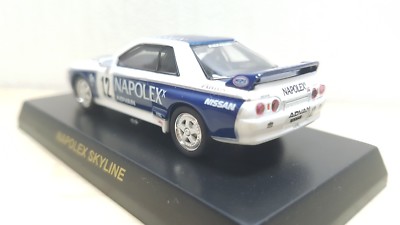 1/64 Kyosho NISSAN SKYLINE GT-R NAPOLEX R32 GROUP A #12 diecast