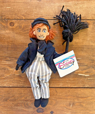 Disney  BERT Chimney Sweeper fr Mary Poppins Bean Bag Plush Toy Doll NWT