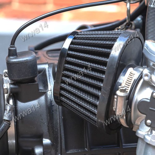 4X 49/50/51mm Motorcycle Air Filter Cleaner Intake Pod Washable Carburetor Carb - Picture 2 of 11