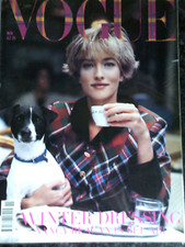 Vogue  November 1989  - -  Lovely Smooth Copy -  Ideal Gift Quality