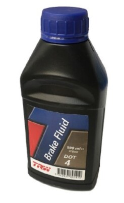 TRW Brake Fluid Dot 4 500ML for Triumph Spitfire, TR3 TR4 TR4A TR6 TR7 GT6