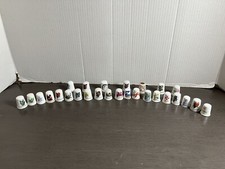 Porcelain Thimble Lot Some Made In England See Description Over 25