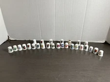 Porcelain Thimble Lot Some Made In England See Description Over 25
