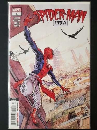 Spider-Man India #1 2nd Print Marvel 2023 VF/NM Comics