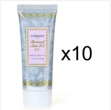 CANMAKE Tokyo Mermaid Skin Gel UV01 Sunscreen SPF50+ PA++++ 40g Japan Set of 10