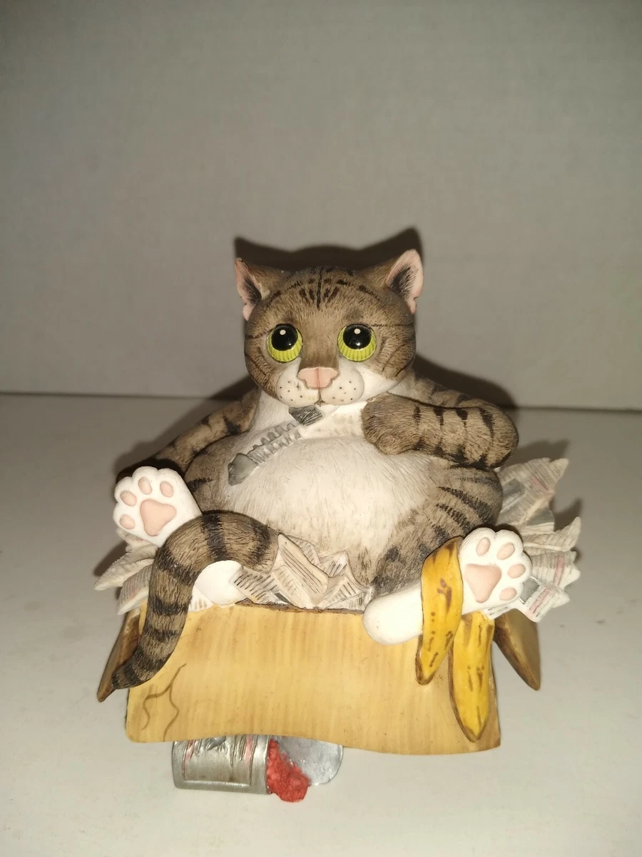 Comic Curious Cats In Collectible Cat Figurines for sale | eBay