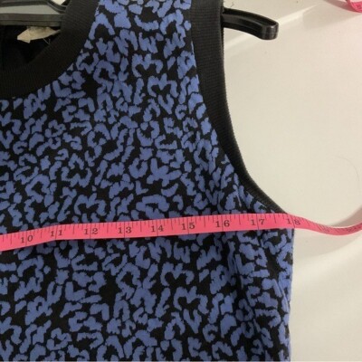Anthropologie Tulle Blue Midi Dress Size L | eBay