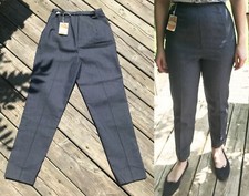 BNWT - RARE 1950s Denim High-Waisted Pants Rockabilly - Size 8/10
