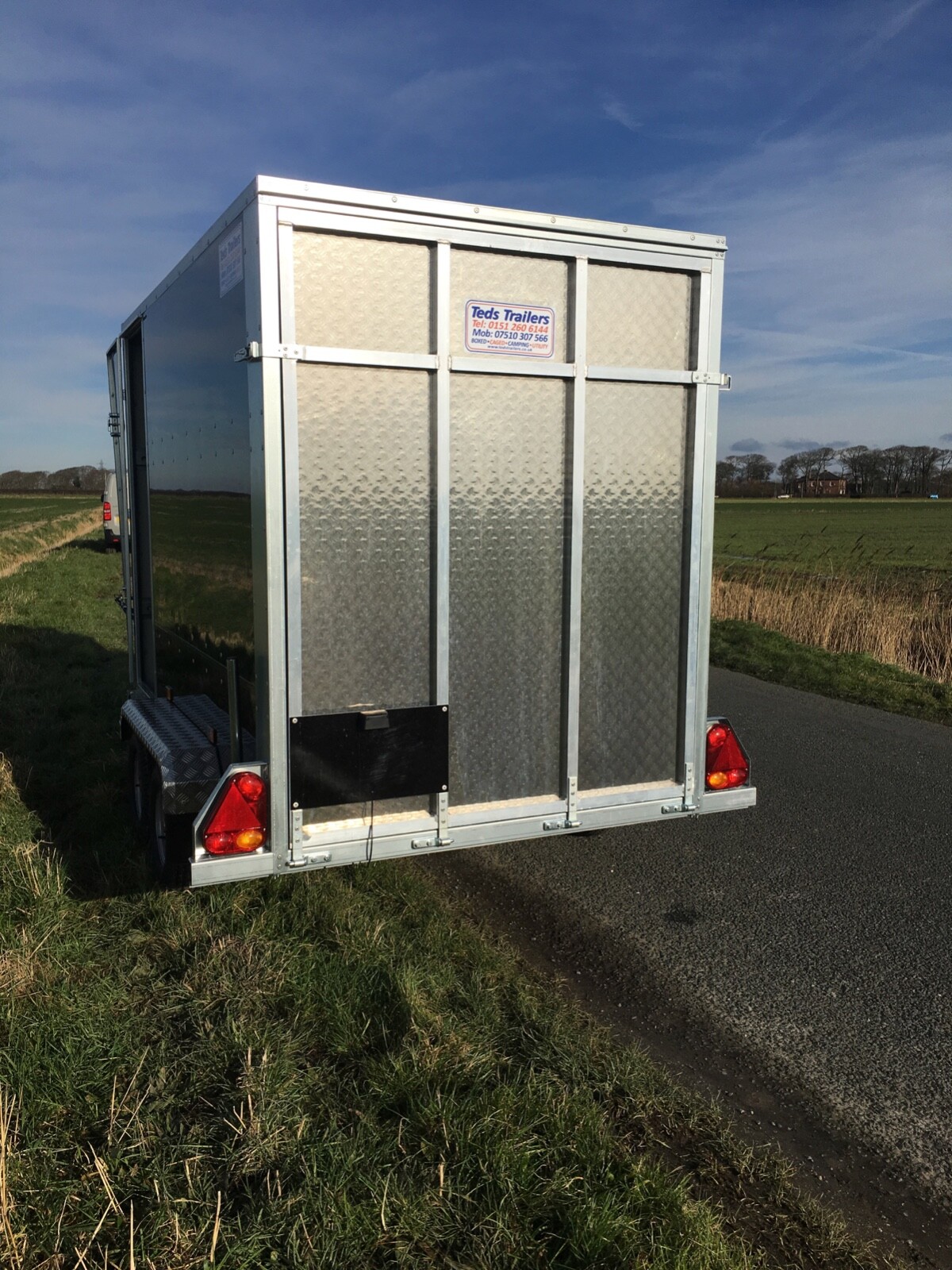 TICKNERS RAMP NOTORBIKE TRAILER 8x5x6 RAMP TWIN AXLE at Teds Trailers