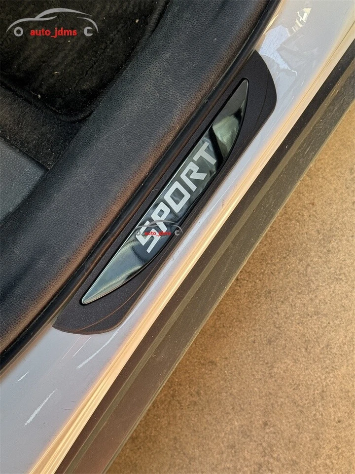 Accesorios para Volkswagen VW T Roc T-ROC Alféizar de Puerta Protector Placa Desgaste Protectores Foto 3 de 4