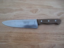 Vintage R.H.FORSCHNER CO. ECONO-CUT Stainless Carbon Steel Chef's Knife Brazil