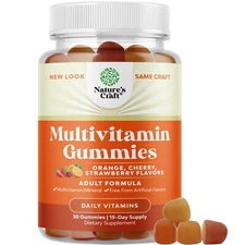 Potent Daily Multivitamin Gummies for Adults for Energy and Immunity 30ct