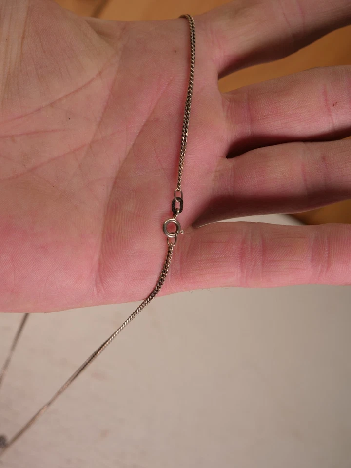 RARE KABANA Sterling Silver Figural CHEETAH CAT Necklace Pendant NICE - Image 4 of 4