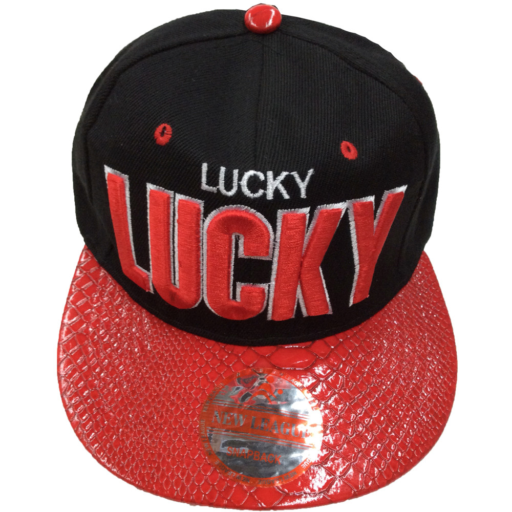 LUCKY Embroidered Hip-Hop Snapback Adjustable Baseball Cap Hat LOT