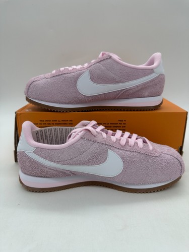 Nike Cortez VTNG Women's Size 6 Pink Suede Gum Athletic Shoes FJ2530 600 - Picture 2 of 6