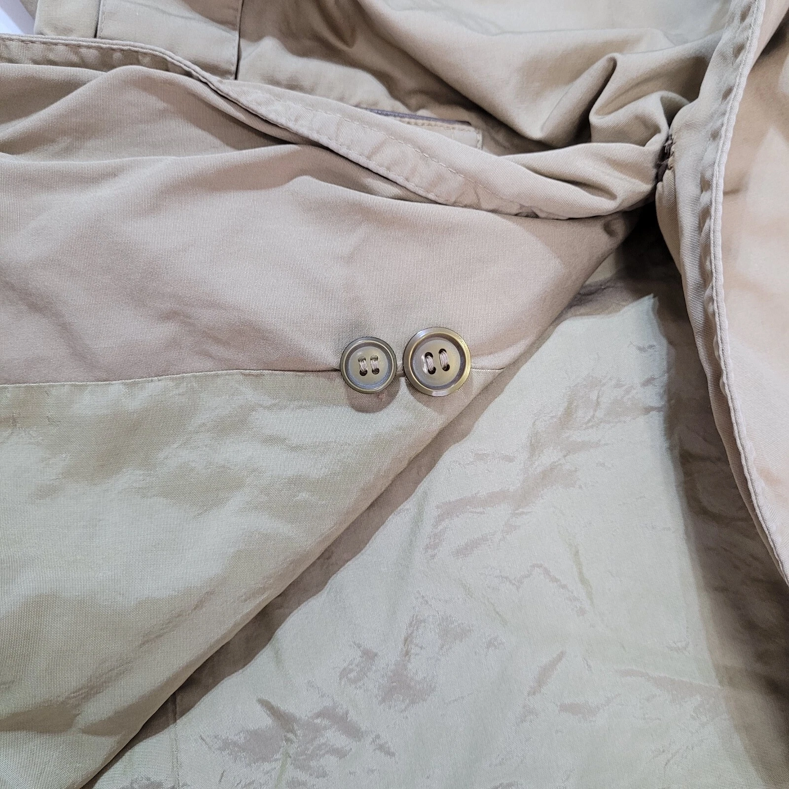 Vintage Europe Craft Exclusive Import Mens Sz 42 Beige Jacket Made In Yugoslavia - product detail image 8